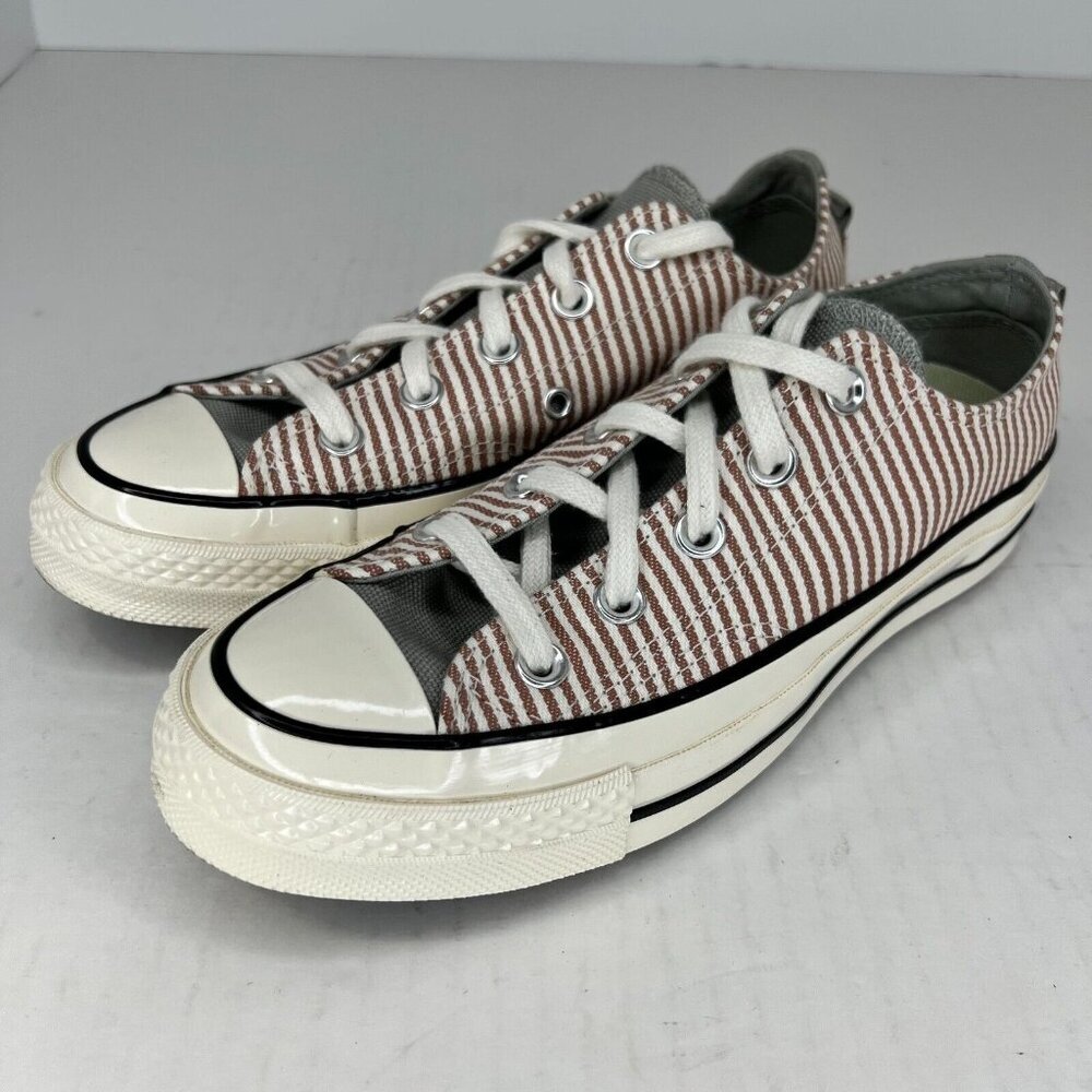 Converse Unisex A00474C Crafted Stripe Chuck 70 Low Top Size 4M 6W Sneakers